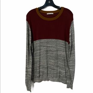 BERSHKA COLOUR BLOCK SWEATER